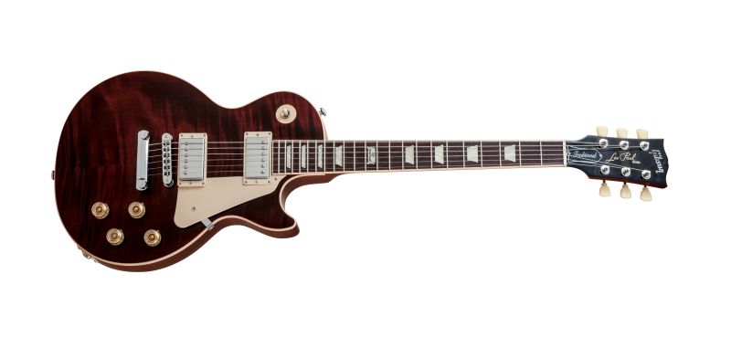 A beautiful Gibson Les Paul Traditional in Wine Red