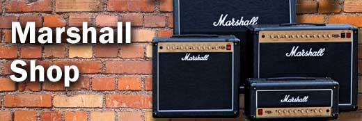 Music Shop - Amplifiers by Marshall and Other Great Brands